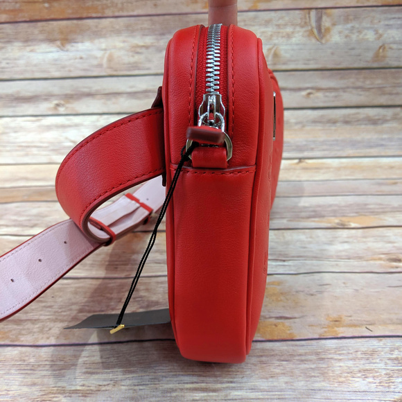 MCM Essential Monogrammed Double-Pouch Viva Red - Picture 8 of 8